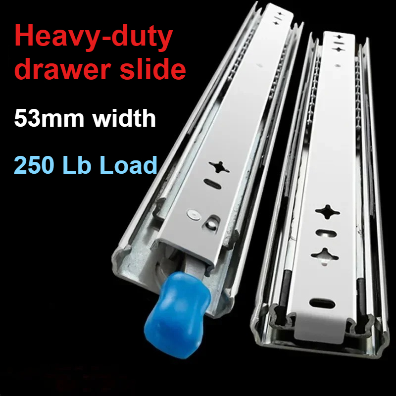 Drawer Slide Pair - 1 para 53 mm wytrzymałe prowadnice