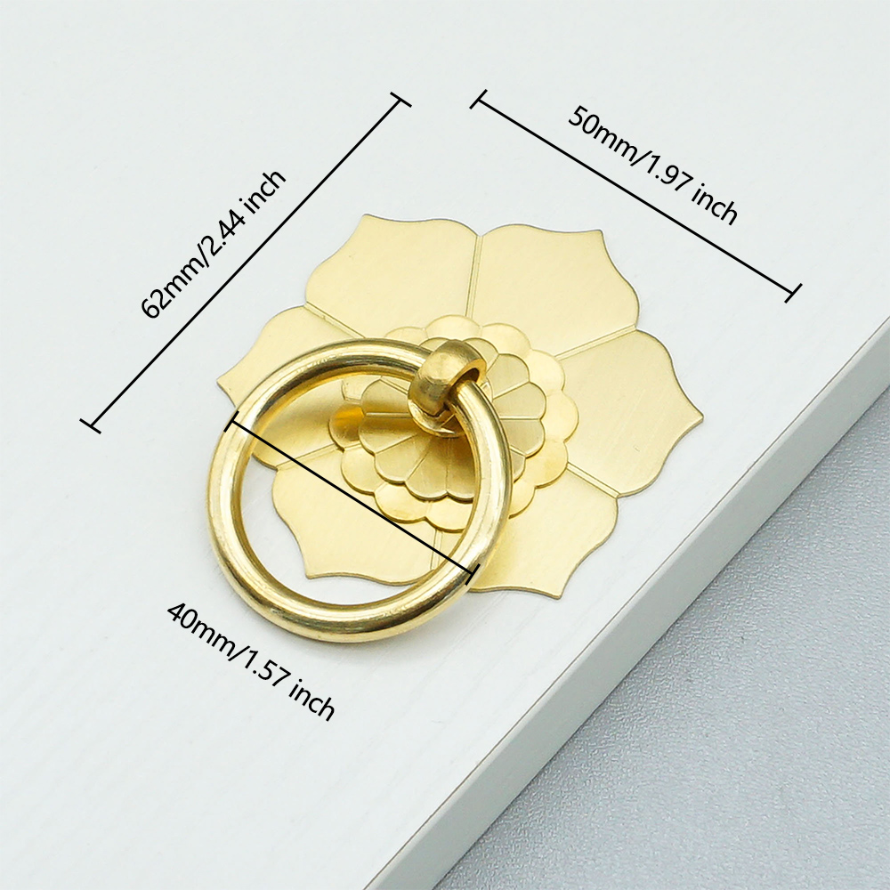 Furniture Hardware Drop Pulls - Gałki do szafek z mosiądzu w