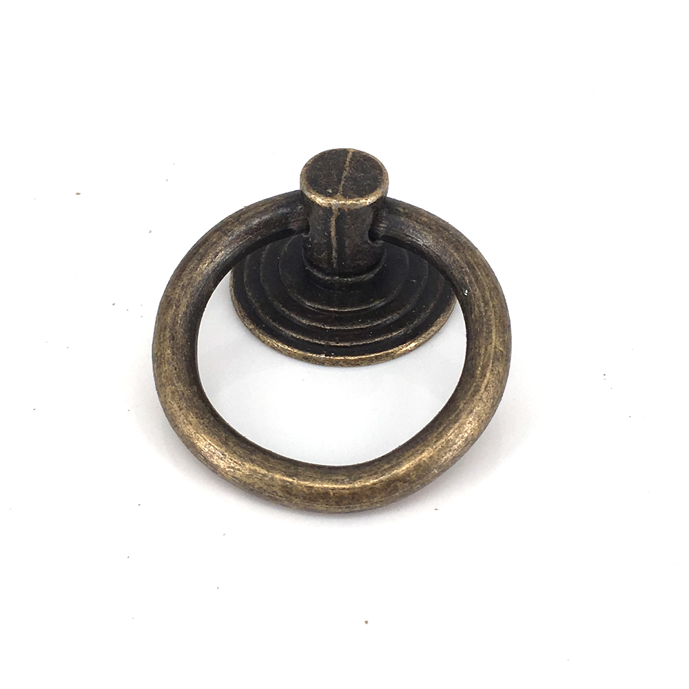 Furniture Hardware Drop Pulls - 46mm szafka w stylu Vintage pierścień