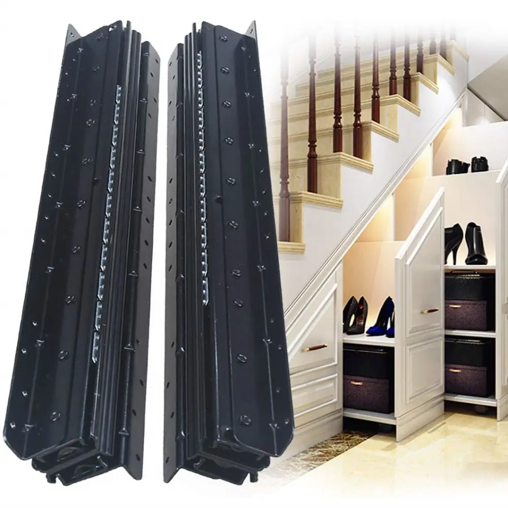 Drawer Slide Pair - Podwieszane, wytrzymałe prowadnice do szuflad z