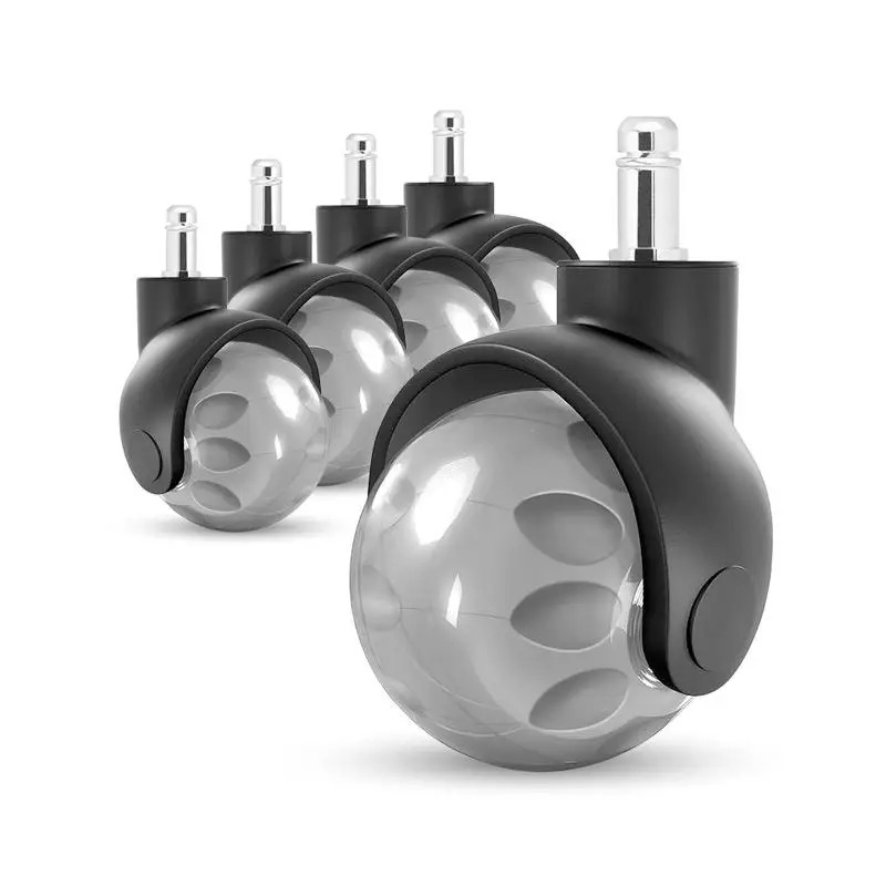 Furniture Screw Type - (5 sztuk) Kółka do krzeseł biurowych,