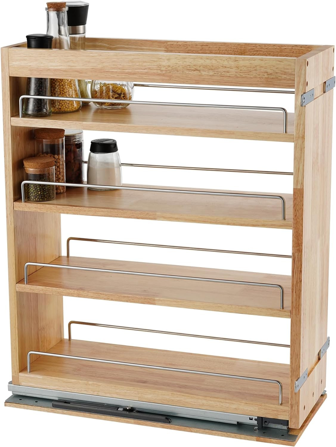 Drawer Slide Pair - Wysuwany organizer na przyprawy do szafki,