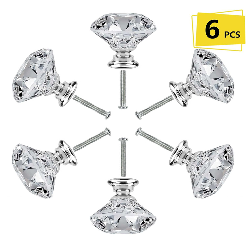 Furniture Joint Hardware - 6 szt. Gałek do szafek ze