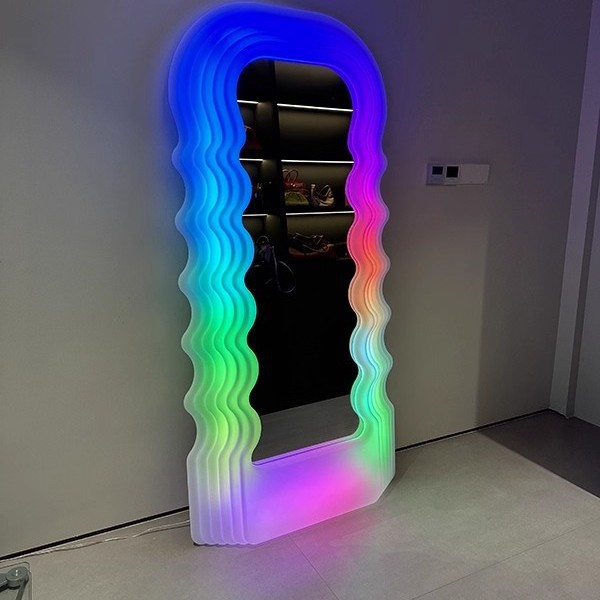 Furniture Hardware Store - Lustro Pełnowymiarowe Ins Wave Nowoczesne Lustro