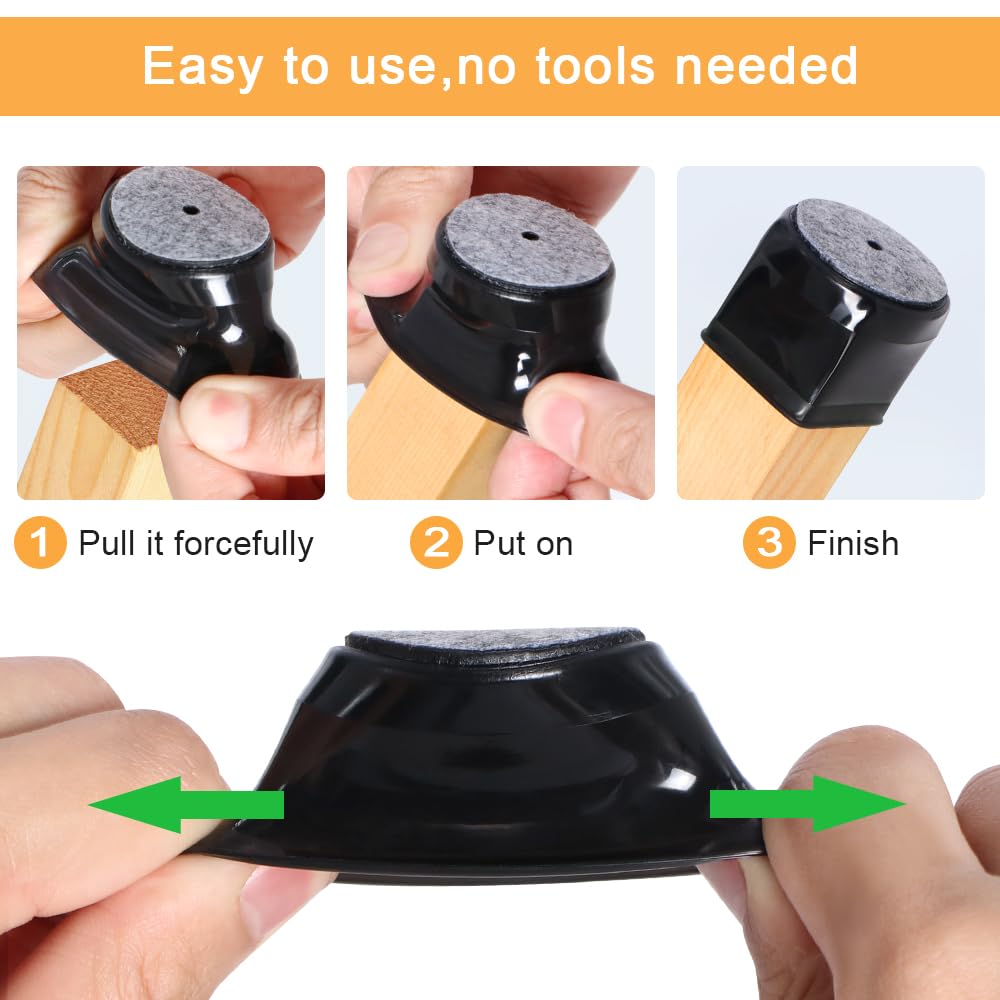 16 szt. Ochraniacze na nogi kr – Furniture Foot Pad recenzja i cena