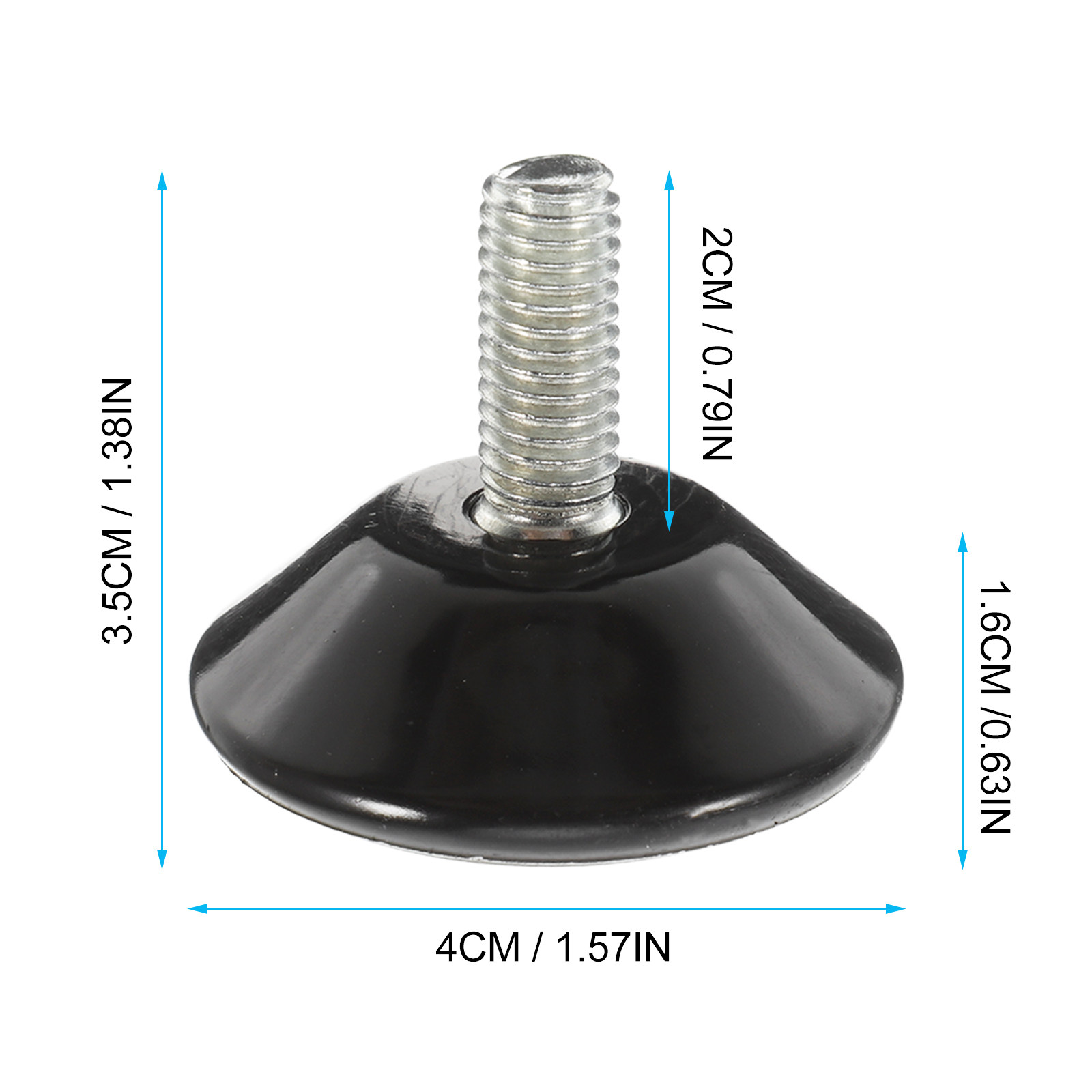 6 szt. regulowanych poziomując – Furniture Screw Type recenzja i cena
