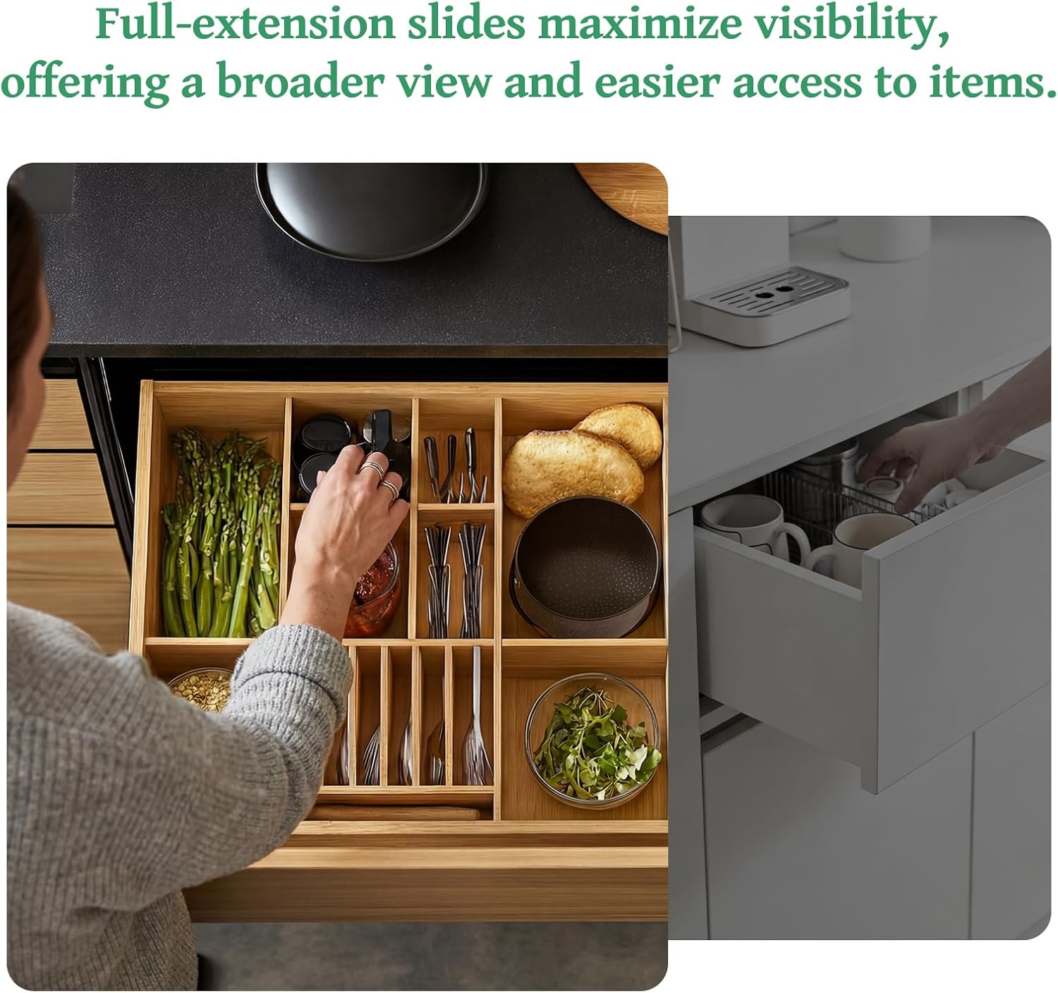 Prowadnice do szuflad 14 cali, – Drawer Slide Pair recenzja i cena
