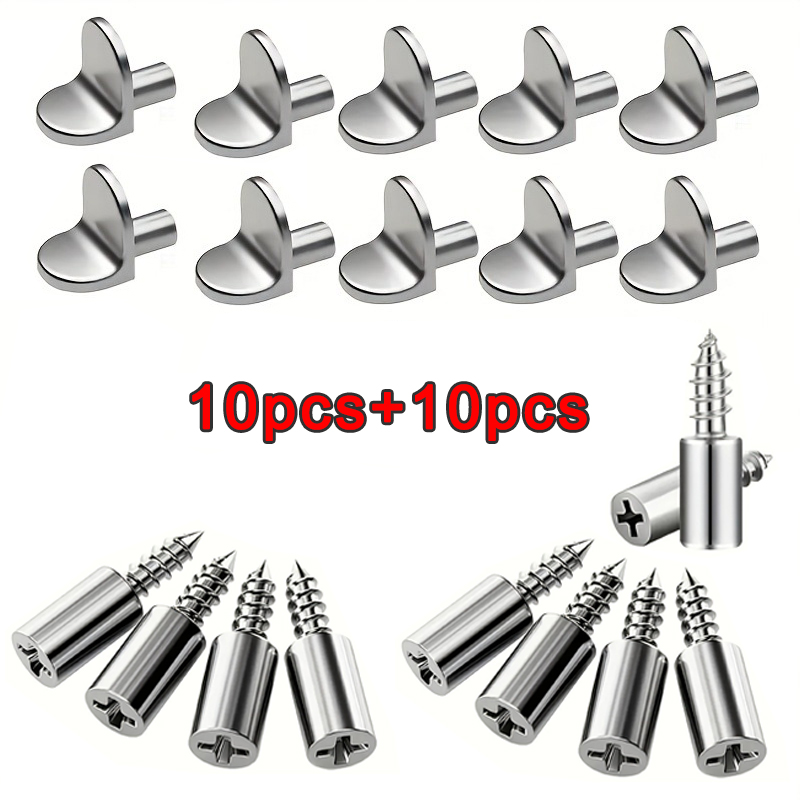 Metalowe wsporniki półek, 2 ro – Furniture Screw Type recenzja i cena
