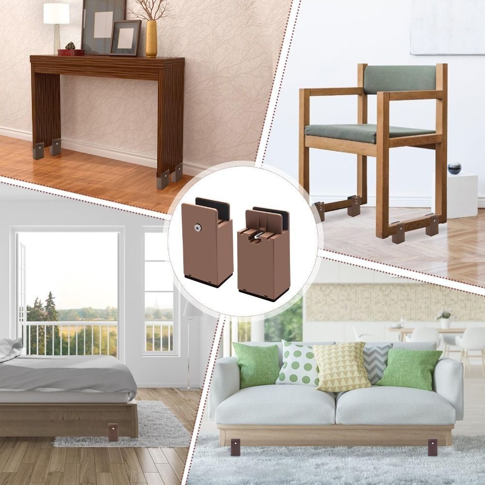 Wytrzymałe podwyższenia do nóż – Furniture Screw Type recenzja i cena