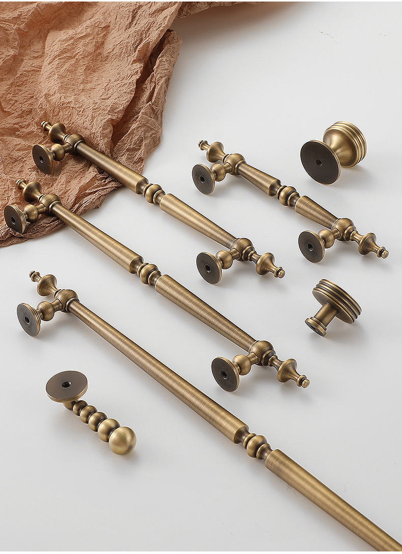 Szafka z litego mosiądzu Drop  – Furniture Hardware Drop Pulls recenzja i cena