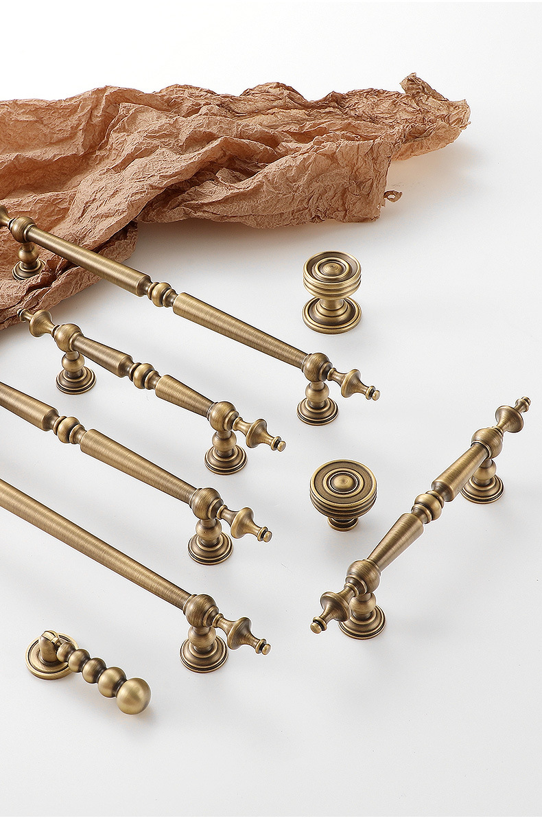 Szafka z litego mosiądzu Drop  – Furniture Hardware Drop Pulls recenzja i cena