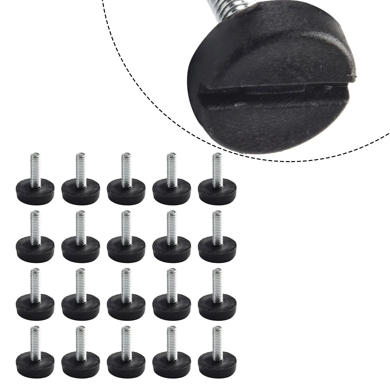 Stopki poziomujące do mebli 20 – Furniture Screw Type recenzja i cena