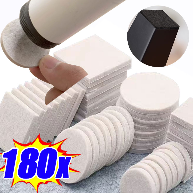 18/180 szt. Filcowe podkładki  – Furniture Foot Pad recenzja i cena
