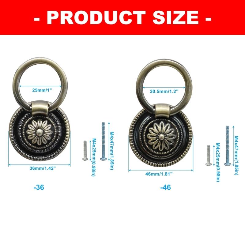 Zestaw 6 okuć do szuflad w kol – Furniture Hardware Drop Pulls recenzja i cena