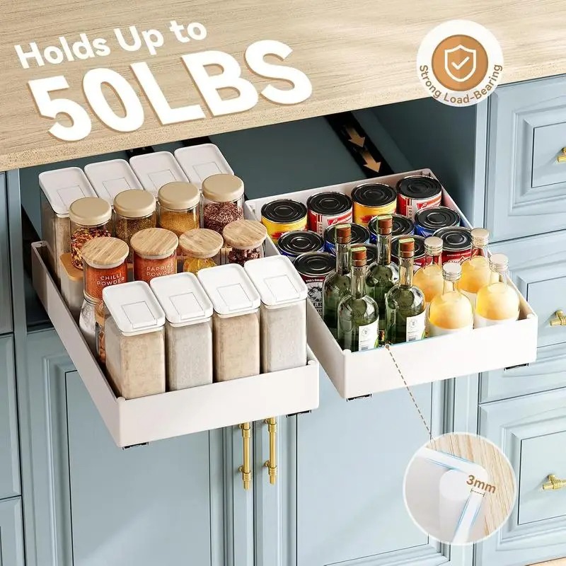 Organizer kuchenny wysuwany do – Drawer Slide Pair recenzja i cena