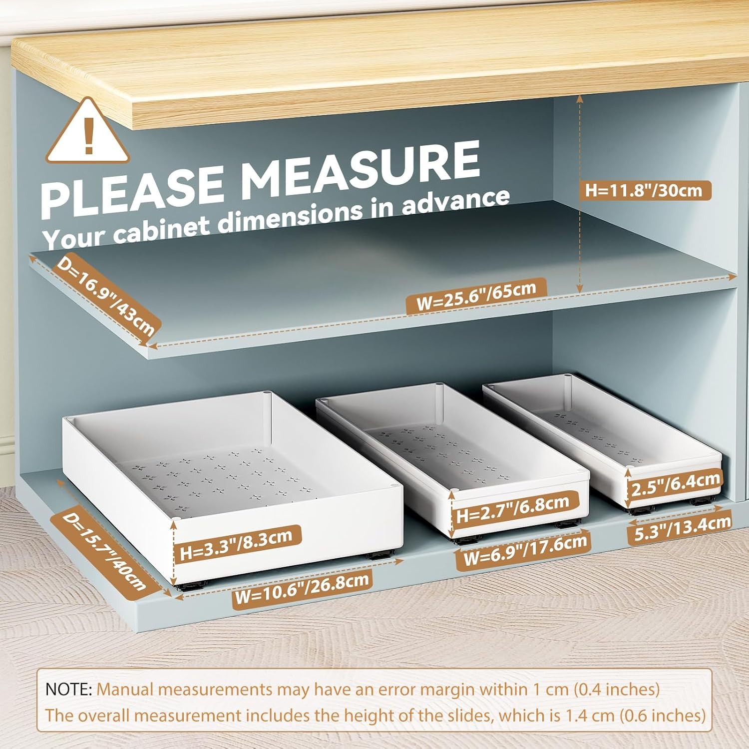 Organizer kuchenny wysuwany do – Drawer Slide Pair recenzja i cena