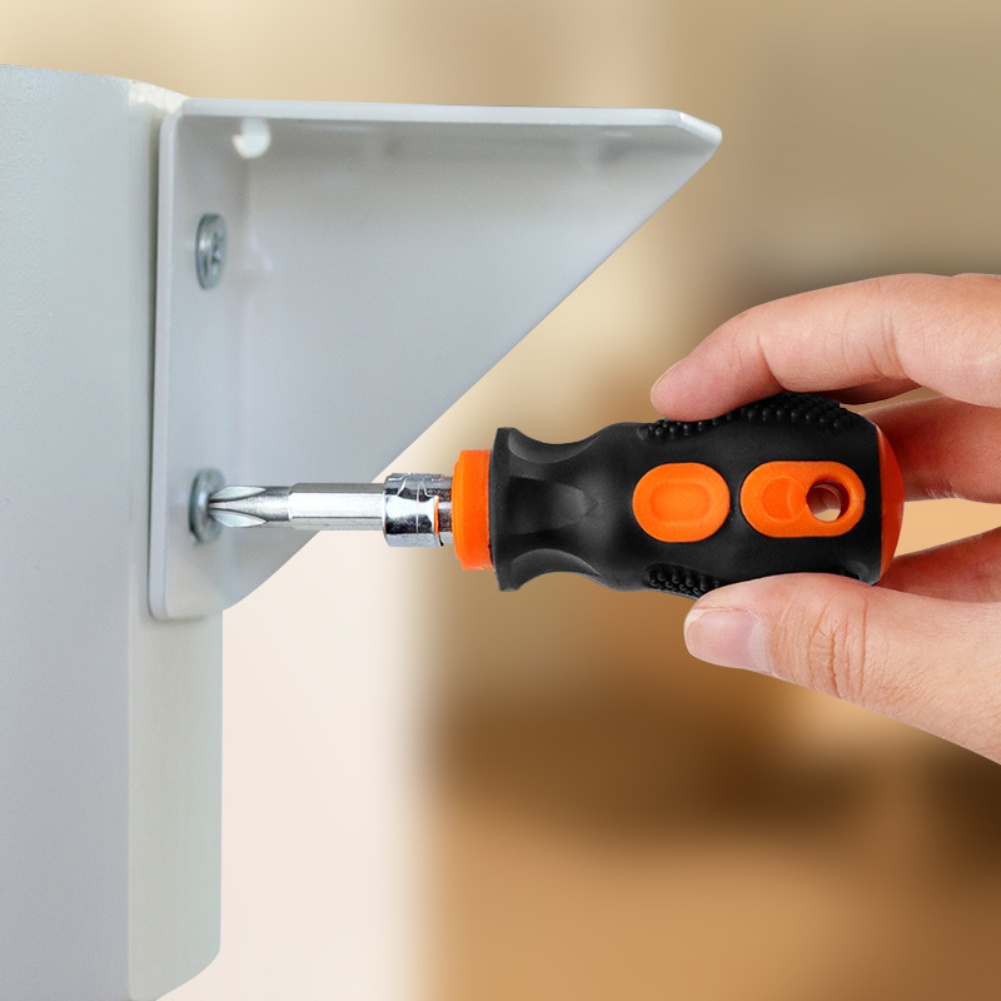 Zestaw 4 śrubokrętów, żółto-cz – Furniture Screw Type recenzja i cena