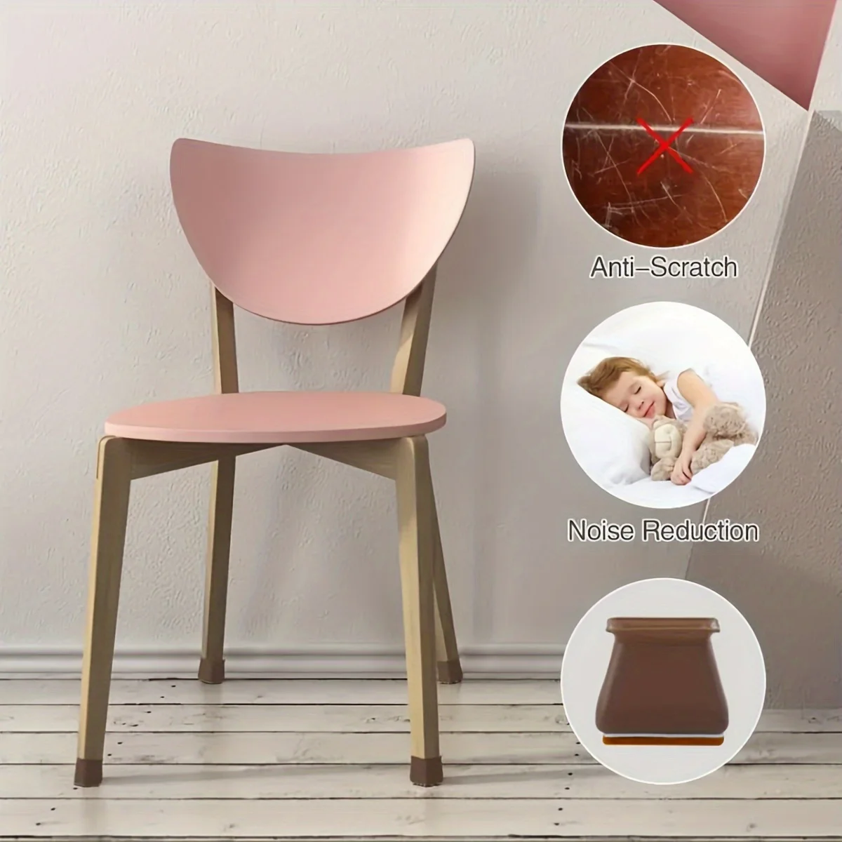 Silikonowe nakładki na nogi kr – Furniture Foot Pad recenzja i cena